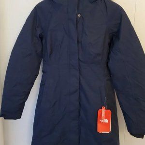 The North Face Women's Arctic Parka 2 Down Coat TNF NAVY Sz XS